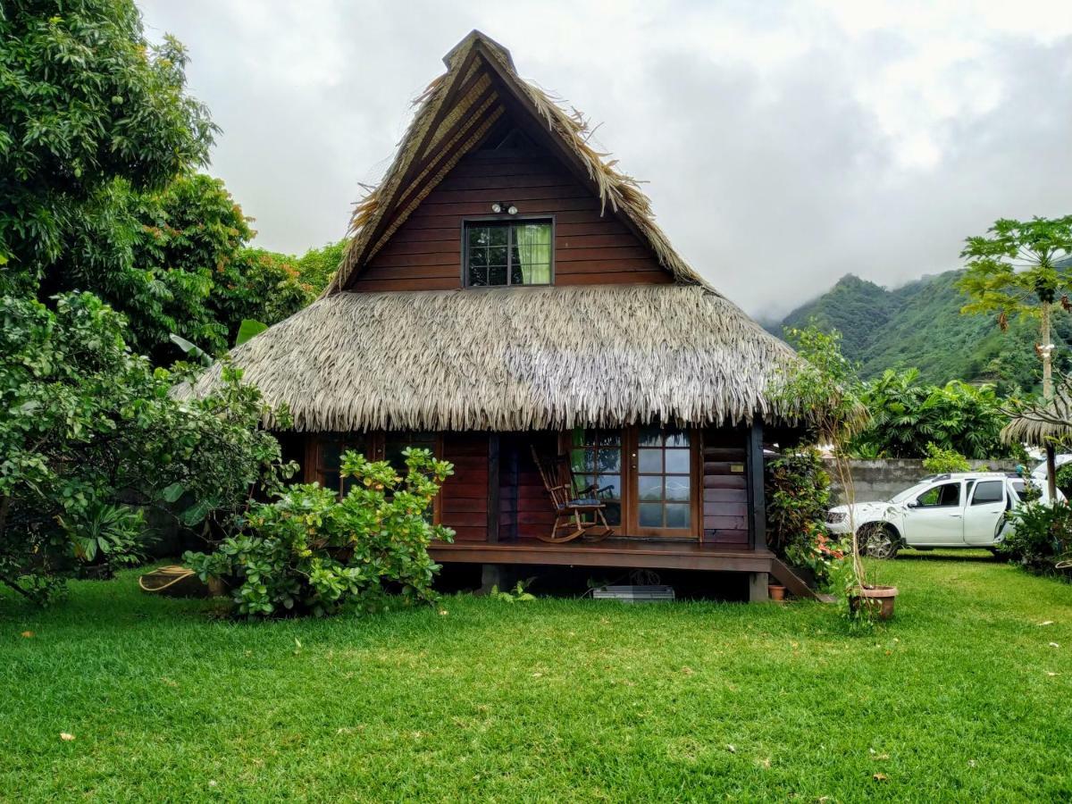 Bungalow Bord De Mer Villa Paea Exterior foto